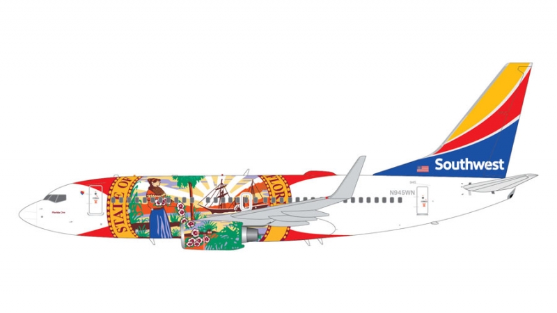 1:200 Southwest Airlines 73 ...