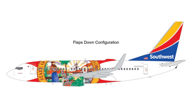 1:200 Southwest Airlines 73 ...