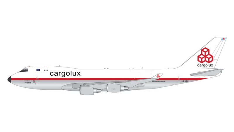 1:400 Cargolux 747-400ERF