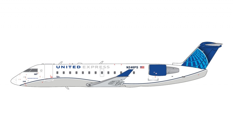 1:400 United Express CRJ200 ...