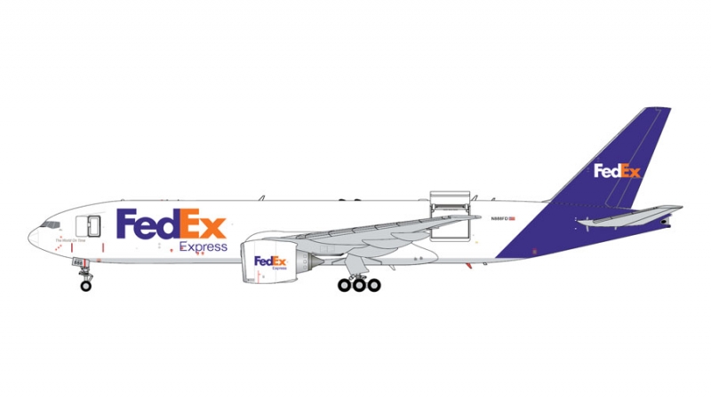 1:200 Fedex Express B777LFR