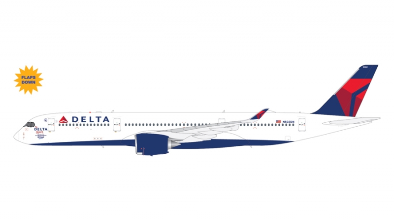 1:200 Delta Air Lines A350- ...