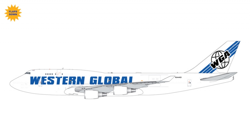 1:400 Western Global B747-4 ...