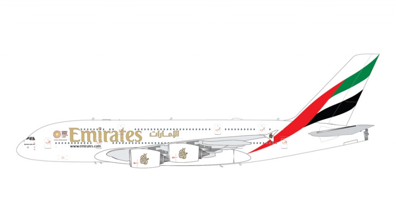 1:200 Emirates A380