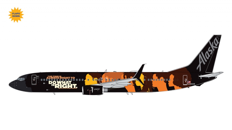 1:200 Alaska Airlines B737- ...