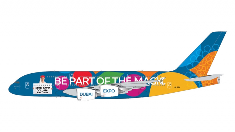 1:200 Emirates A380