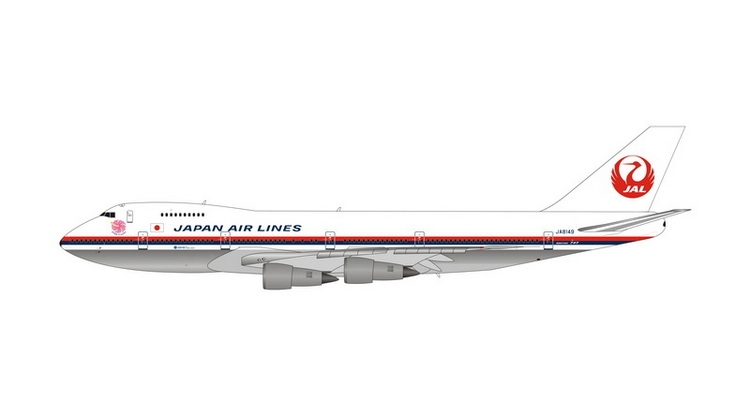 1:400 JAL sky Eco B747-200