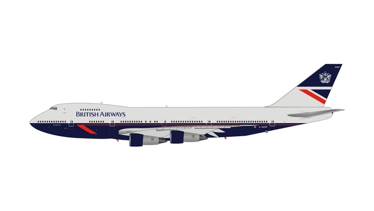 1:400 British Airways B747- ...