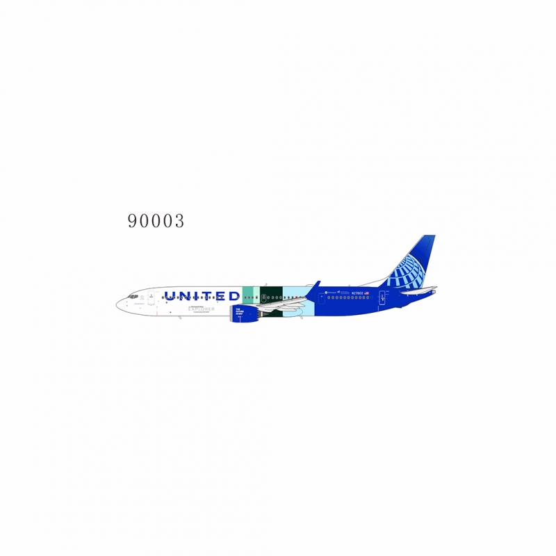 1:400 United Airlines 737 M ...