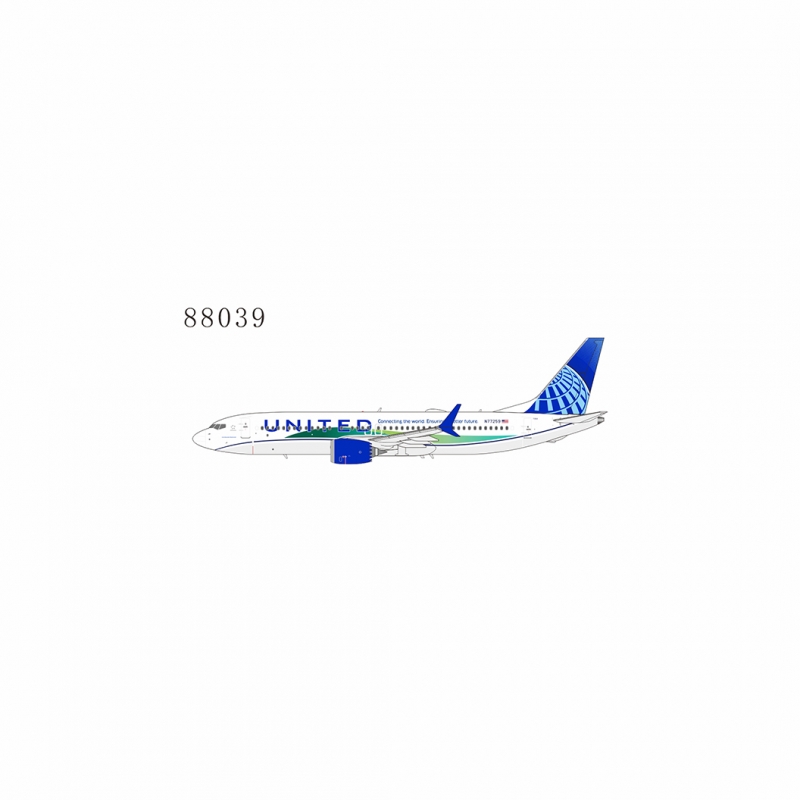 1:400 United Airlines 737 M ...