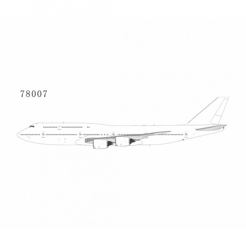 1:400 Blank Model 747-8